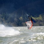 JP gets inverted over the river.