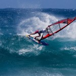 Testing testing testing prototype sails means that every session is full of analysis...and off the lips!