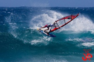 Testing testing testing prototype sails means that every session is full of analysis...and off the lips!