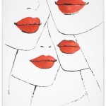 Lips are scars from a forgotten scream of pain. But about what?