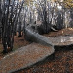 Beached whale stuck in the forest. This post is full of statues and this one by Adrian Villa Roja might just be my favorite of the bunch. Beautiful, sad, and a little creepy.