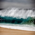 The waves that break on shore might not be the biggest but are often the most dangerous.