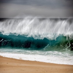 The waves that break on shore might not be the biggest but are often the most dangerous.