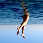 To fall from the sea into the world below...