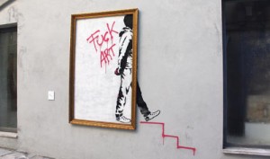 Just walk out...