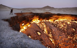This hole of fire has been burning for decades and no one knows why.