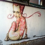 I'm not usually into graffiti like this, but this particular painting has something to it.