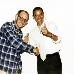Obama and pornographic art do mix.