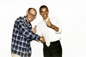 Obama and pornographic art do mix.