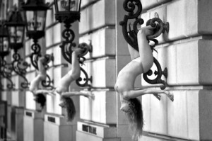 ACEY HARPER captures the PRIVATE ACTS of acrobats.