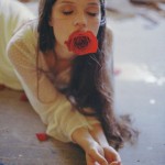 and at last, she'll blow red red roses at you.