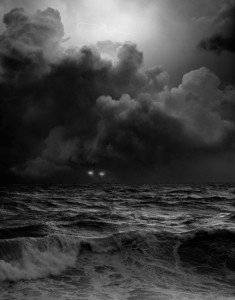 The eye of the storm watches on.