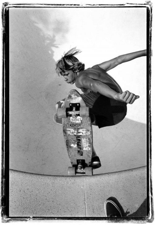 Hitting the lip, Jay Adams style. 