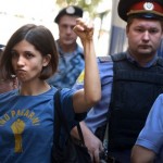 Power to the people: Pussy Riot protests.